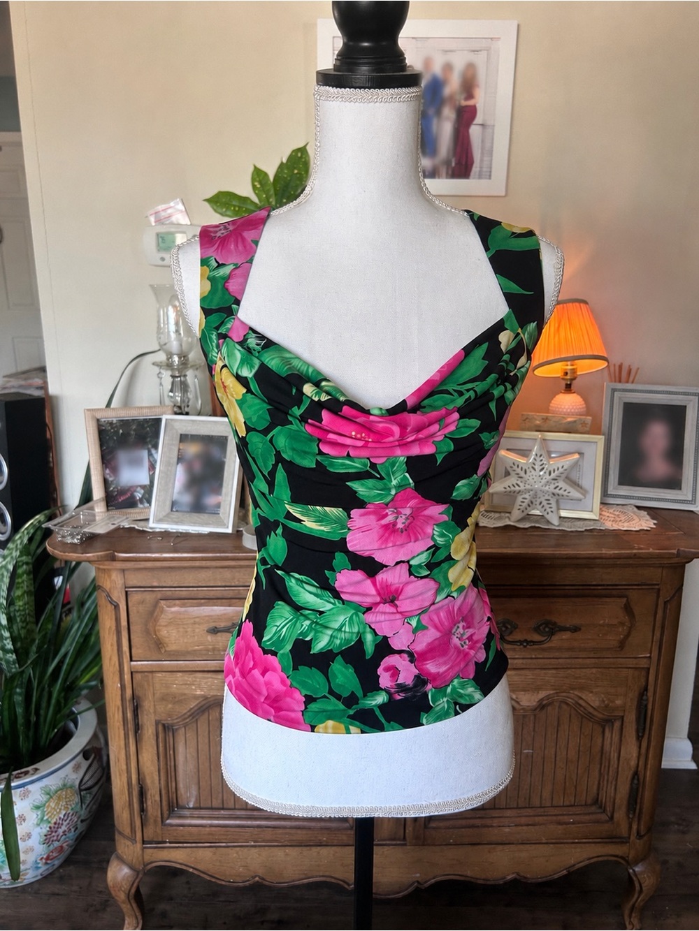Floral Halter Top
